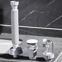 Flexible Pop Up Bouton Lavabo Tuyau de vidange Accessoires de salle de bain Lavabo Tuyau de vidange des déchets Raccord Cuisine Évier Tuyau de vidange
