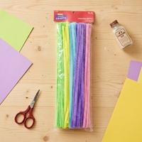 Tiges en chenille colorées, nettoyeurs de pipe pliables pour les loisirs créatifs des enfants, projets scolaires et activités artistiques