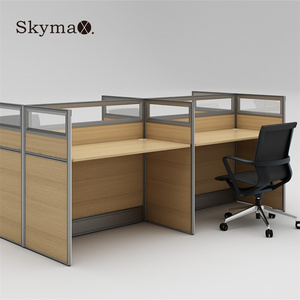 Muebles de oficina para el hogar y juego de sillas Esenciales para el hogar Estación DE TRABAJO Escritorio Muebles de oficina Cubículo de oficina moderno - Product Image 4