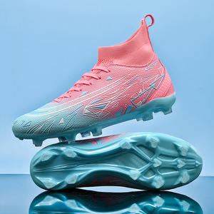 Botas de fútbol nuevas de <span class=keywords><strong>Cristiano</strong></span> <span class=keywords><strong>Ronaldo</strong></span> para césped artificial TF y tacos largos AG, para jóvenes, entrenamiento de verano en césped sintético. - Product Image 1