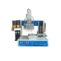 Ensemble d'aimants pour casque à dents bleues, distribution de colle et assemblage de pièces magnétiques, Machine automatique à Double tête