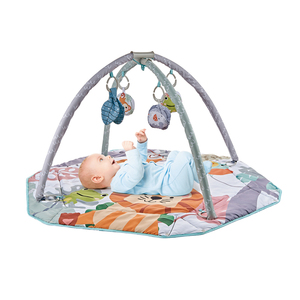 Tapis d'éveil éducatif en coton 3 en 1 pour bébé, gymnase d'activités doux unisexe pour nouveau-né à 24 <span class=keywords><strong>mois</strong></span> - Product Image 3