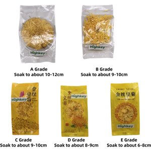 4024 Jin Si Huang Ju ชารสสมุนไพรเกรด <span class=keywords><strong>E</strong></span> ชาจักรพรรดิทองชากินได้แบบแห้ง - Product Image 6