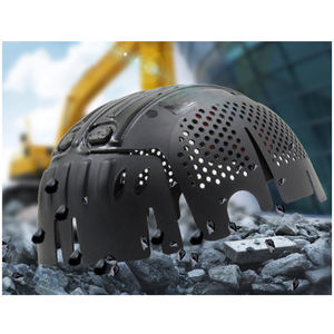 Casques de sécurité légers et respirants <span class=keywords><strong>JSP</strong></span> 01-6069, casquette anti-choc avec coque amovible en HDPE et bande réfléchissante - Product Image 4