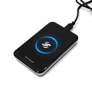 Lecteur de cartes intelligentes RFID avec protocole ISO14443A, interface TCP/IP USB, lecteur/graveur de cartes d'identité NFC mobile - Product Image 2