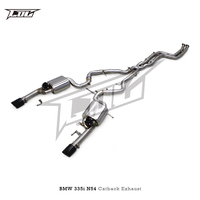 Échappement Catback BSK pour BMW 335/335i E90/E92/E93 N54 3.0T 2009-2013 Voiture de course Tuyau SS304 Silencieux Système d'échappement Valvetronic