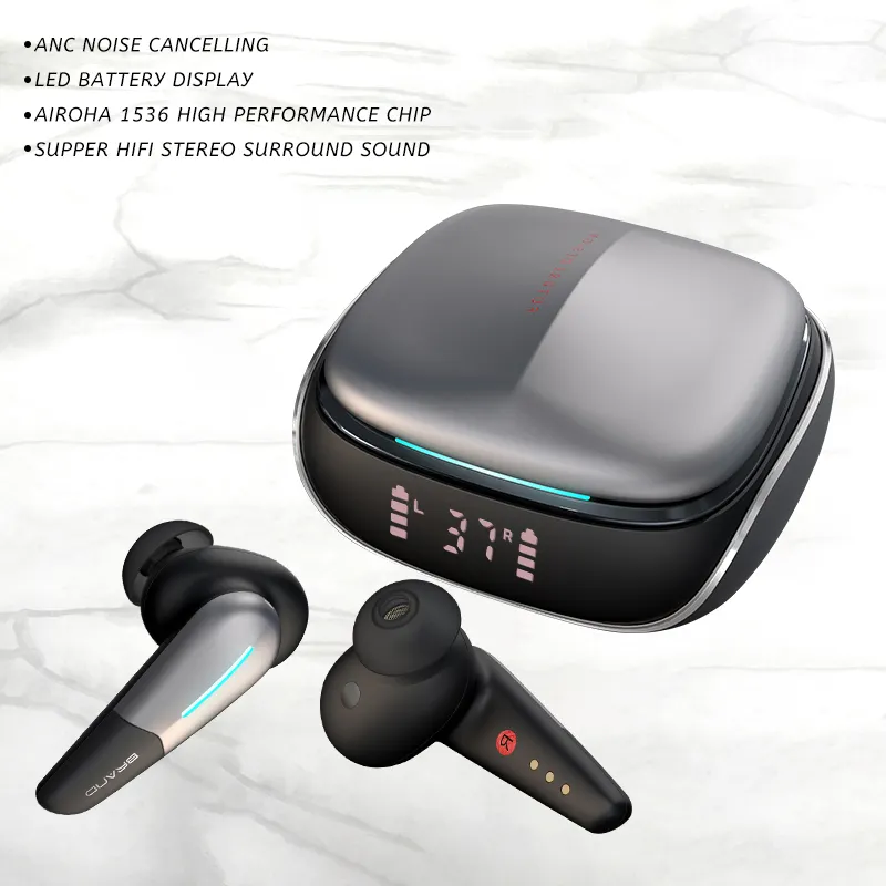 Wholesale Tws Headsets Noise Cancelling Earbuds Wireless Bt Earphone Sports In Ear buds For Samsung Galaxy All Smart Phone
