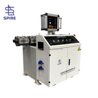 Machine d'extrusion à vis simple automatique Spire pour la production de barres et de profilés en plastique PP/PE/UPVC/ABS/XPS