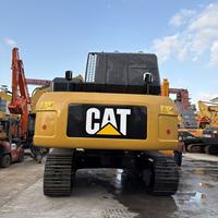 Excavatrice sur chenilles d'occasion CAT 336D2L, 36 tonnes, moteur Cat d'origine, capacité de la benne de 2,5 m³, faible nombre d'heures, bien entretenue, pour l'exportation mondiale