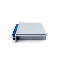 Répartiteur SC UPC PLC 1*8, équipement de fibre optique avec prise en charge POE/GSM/TCP/GPRS pour les réseaux de télécommunication, fibre domestique