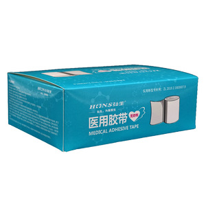 เทปปิดแผลแบบไม่ทอสีเนื้อ Hongsheng Medical ขนาด 1.25 มม. x 9.14 ม. ระบายอากาศได้ดี ฉีกง่าย สำหรับปิดแผล - Product Image 3
