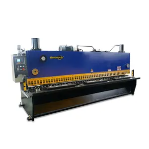 Automatic Cutting QC11K 10*4000 mm Guillotine Machine Hydraulic Shearing Machine High efficient