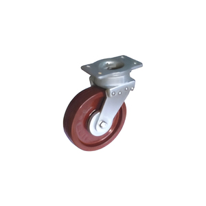 Roue pivotante en acier forgé robuste, roue industrielle à haute capacité de charge, roue pivotante à vendre - Product Image 1