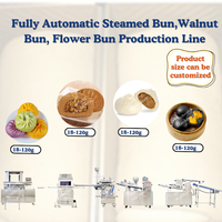 Mesin Pembuat Baozi/Oucheng China/Line Produksi Momo/Mesin Pembuat Bakpao Kukus.