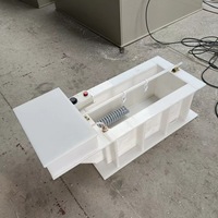 Fabricant de cellules électrolytiques PP personnalisées et de réservoirs de nettoyage/décapage/électrodéposition, garantie 4 ans, 1000 kg