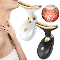 Masseur de beauté réglable pour le visage et le cou, instrument portable de soin de la peau pour le soin complet du visage et du cou