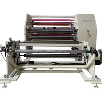 Machine de découpe, de rembobinage et de laminage automatique à commande PLC, entraînée par moteur, à faible niveau sonore, avec moteur à roulement, directement de l'usine