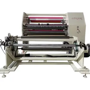 Máquina de corte e rebobinamento de vendas diretas da fábrica, máquina de embalagem de papel para liberação, máquina de laminação e corte