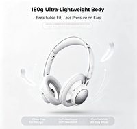Remax P9 Over-Ear untuk Headphone ENC Peredam Kebisingan Panggilan, Musik DJ, Olahraga, Headset Nirkabel