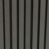 Panneaux muraux WPC rayés modernes pour la décoration intérieure, design minimaliste, revêtements imperméables, insonorisants, garantie 3 ans
