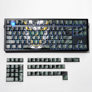 Custom Dye-sublimation Translucent Keycaps Side-printed Cool <b>Gaming</b> Style for Mechanical Keyboards Keycap-82 Theme - Product Image 6