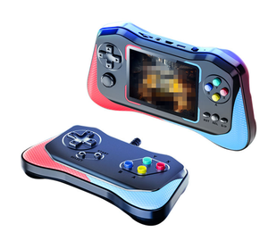 Consola de Juegos Portátil S Q12, Pantalla IPS de 3.0 Pulgadas, Más de 500 Juegos Clásicos, 1200 mAh, Expansión TF, Salida de TV, Diseño Retro para Dos Jugadores - Product Image 1