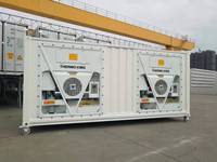 Unidad de Refrigeración Thermoking en el Lateral, Enfriamiento Rápido con Múltiples Unidades de Refrigeración, Contenedor Refrigerado Personalizado en Venta