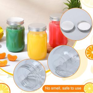 Tarro de Vidrio de Boca Ancha de 4oz-32oz con Tapa Metálica de Rosca para Almacenamiento de Galletas, Alimentos para Bebés, Gelatina y Azúcar - Ecológico - Precio de Fábrica - Product Image 4