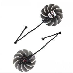 87mm FDC10H12S9-C <span class=keywords><strong>RX6900XT</strong></span> GPU Refroidisseur Pour Asrock <span class=keywords><strong>AMD</strong></span> <span class=keywords><strong>Radeon</strong></span> RX 6600 6700 6800 6900 XT Fantôme Gaming Graphique Graphique Ventilateur - Product Image 3