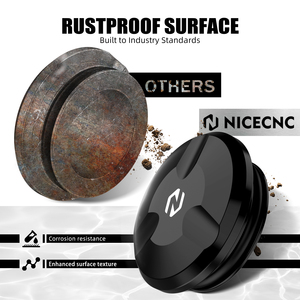 NICECNC Cache de tube supérieur de fourche avant en aluminium pour moto <span class=keywords><strong>BMW</strong></span> R1200RT 2019-2022 R1250GS 2019-2024 R1200GS 2013-2018 R1200R <span class=keywords><strong>R850R</strong></span> - Product Image 2