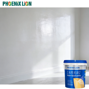 Peinture murale intérieure transparente Phoenix Lion, brillante, à base d'eau, formule écologique, facile à nettoyer, application au pinceau/au rouleau, CE français A+ - Product Image 2
