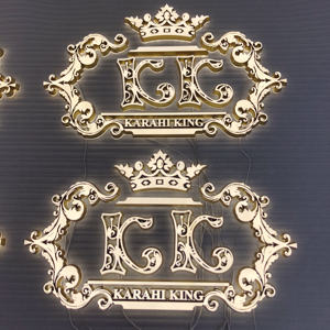 Ventilateur holographique 3D à LED pour enseignes lumineuses, avec lettres LED en acrylique blanc froid de haute qualité - Product Image 4