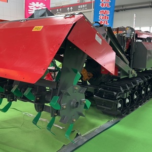 Forte potenza 50HP cingolato integrato profonda tornitura stoppie trattore per serra - Product Image 2