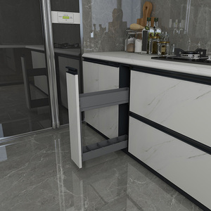 Organisateur de tiroir coulissant moderne à 2 niveaux pour armoire de cuisine 02.2A.RWD20731.904 - Product Image 1