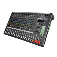 Console de mixage audio professionnelle 16 canaux EX avec 99 effets DSP, contrôleur DJ/console de mixage audio pour concerts sur scène de grande envergure en direct