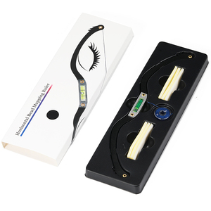 Regla de Microblading con Proporción Áurea, Herramienta Profesional de Equilibrio en Forma de <span class=keywords><strong>Flecha</strong></span> para un Diseño de Cejas Perfecto, Calibrador con Guía de Simetría - Product Image 3