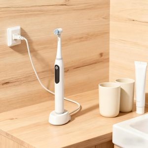 Base de Carga Inalámbrica para Cepillo de Dientes Eléctrico Oral B, 5W, Blanca, 220V, Repuesto para IO 4 3 5 6 3757 - Product Image 3