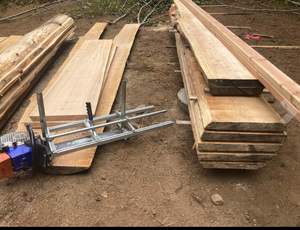 Sierra de cinta industrial para cortar madera, aserradero portátil en venta, marco auxiliar para motosierra de 36 pulgadas - Product Image 2