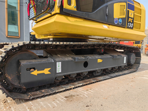 Excavatrice sur chenilles d'occasion Komatsu PC130 avec composants de base moteur et pompe en stock à vendre - Product Image 5