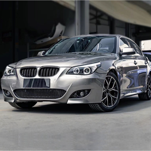Kit de Carrocería <span class=keywords><strong>M</strong></span> Tech para <span class=keywords><strong>BMW</strong></span> Serie <span class=keywords><strong>5</strong></span> <span class=keywords><strong>E60</strong></span> 2002-2010 <span class=keywords><strong>M</strong></span> Sport PP de Alta Calidad en Gris Imprimación, Parachoques Delantero, Faldones Laterales, Alerón - Product Image 4