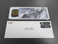 Montre connectée HK12 PRO nouvelle génération 2026, écran AMOLED, lecteur MP3, double bracelet, montre connectée HK12 PRO Wearfit Pro