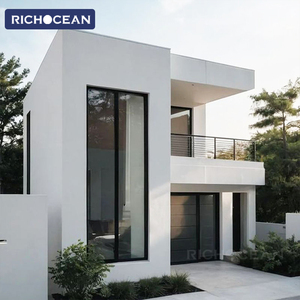 Fenêtres sur mesure RICHOCEAN en aluminium grand format, double vitrage Low-E, résistantes aux ouragans pour zones côtières - Product Image 1