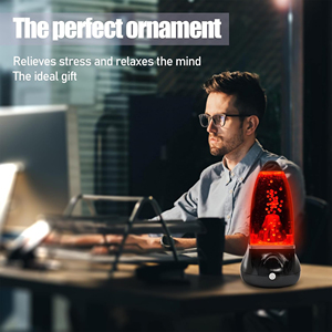 Luz LED de volcán de lava para decoración del hogar, luz nocturna, juguetes creativos para niños, lámpara decorativa de escritorio, regalo DIY para niños y niñas - Product Image 5