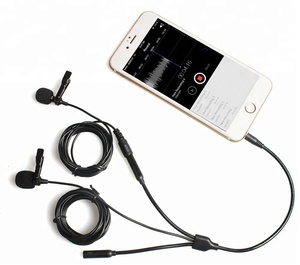 Nuevo Clip grado profesional lavalier micrófono de solapa - Product Image 2