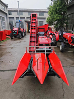 Cosechadora de Maíz Dulce Pequeña Totalmente Automática, Precio de la Máquina Cosechadora de Maíz para Granjas con Montaje en Tractor