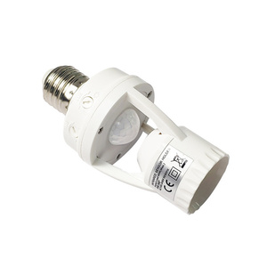 <span class=keywords><strong>Sensor</strong></span> de movimiento de inducción PIR de 360 grados, enchufe E27, luz <span class=keywords><strong>LED</strong></span>, <span class=keywords><strong>Sensor</strong></span> de movimiento infrarrojo, portalámparas - Product Image 3