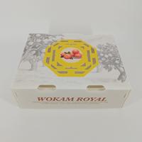 Boîte à fruits et légumes pliable et empilable en polystyrène alvéolaire, couleur personnalisée, Coroplast pour l'exportation