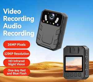 Enregistreur vidéo et audio portable OEM HD 1080P avec vision nocturne, stockage sur carte TF, surveillance de sécurité, caméra corporelle sportive - Product Image 2