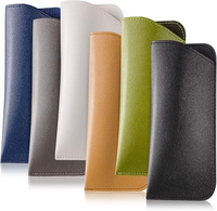 Étui à lunettes personnalisé avec logo promotionnel, en cuir PU, anti-rayures, étui à lunettes de soleil, pochette pour lunettes, boîte cadeau, protection