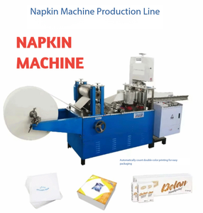 Machine de fabrication de serviettes en papier entièrement automatique avec gaufrage et pliage - Product Image 1